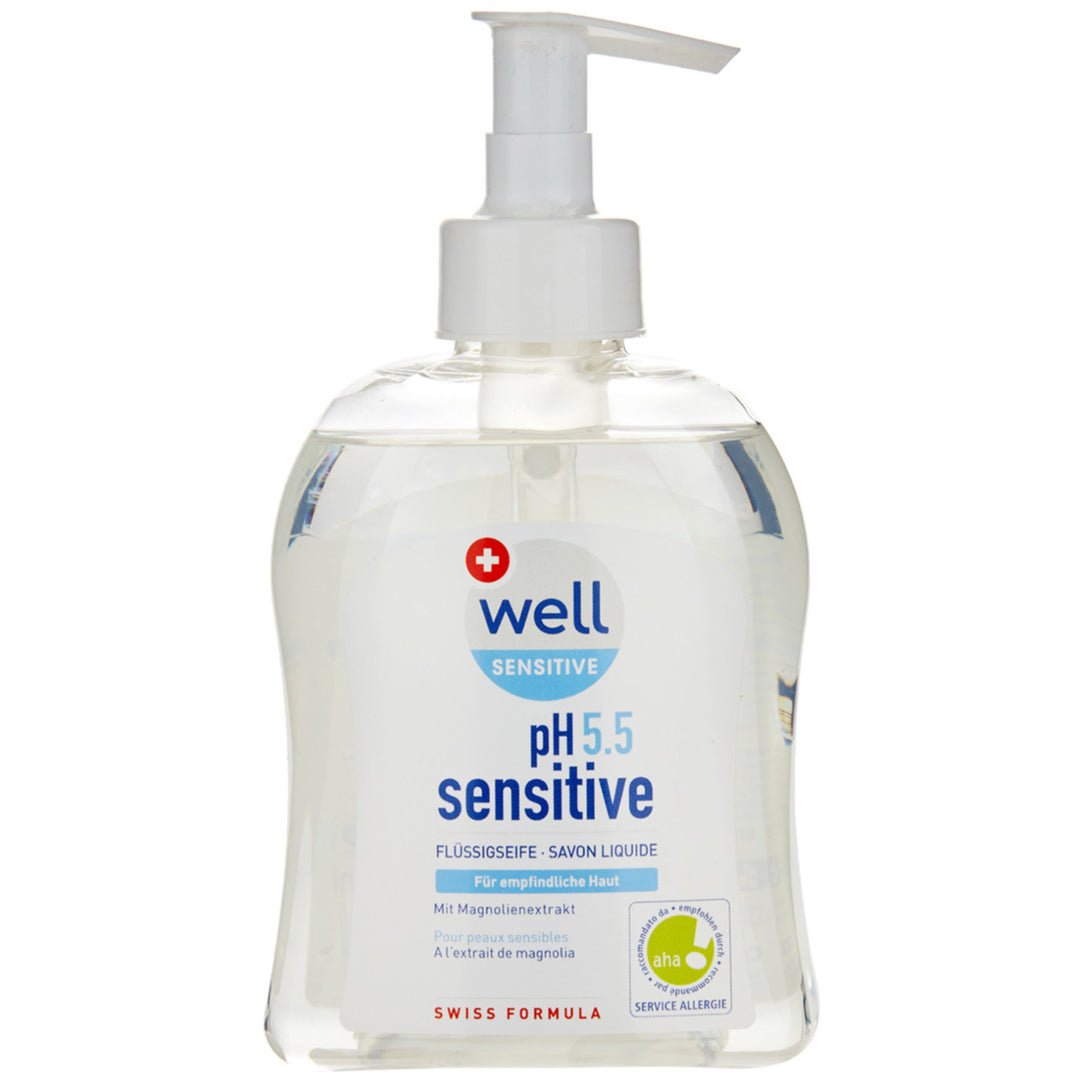 Well pH 5.5 Sensitive Liquid Hand Soap 300 ml