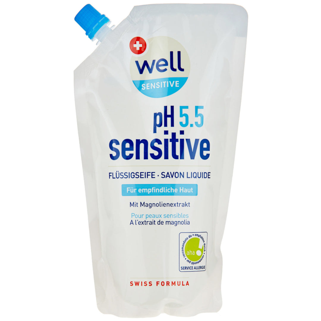 Well pH 5.5 Sensitive Liquid Hand Soap 500 ml
