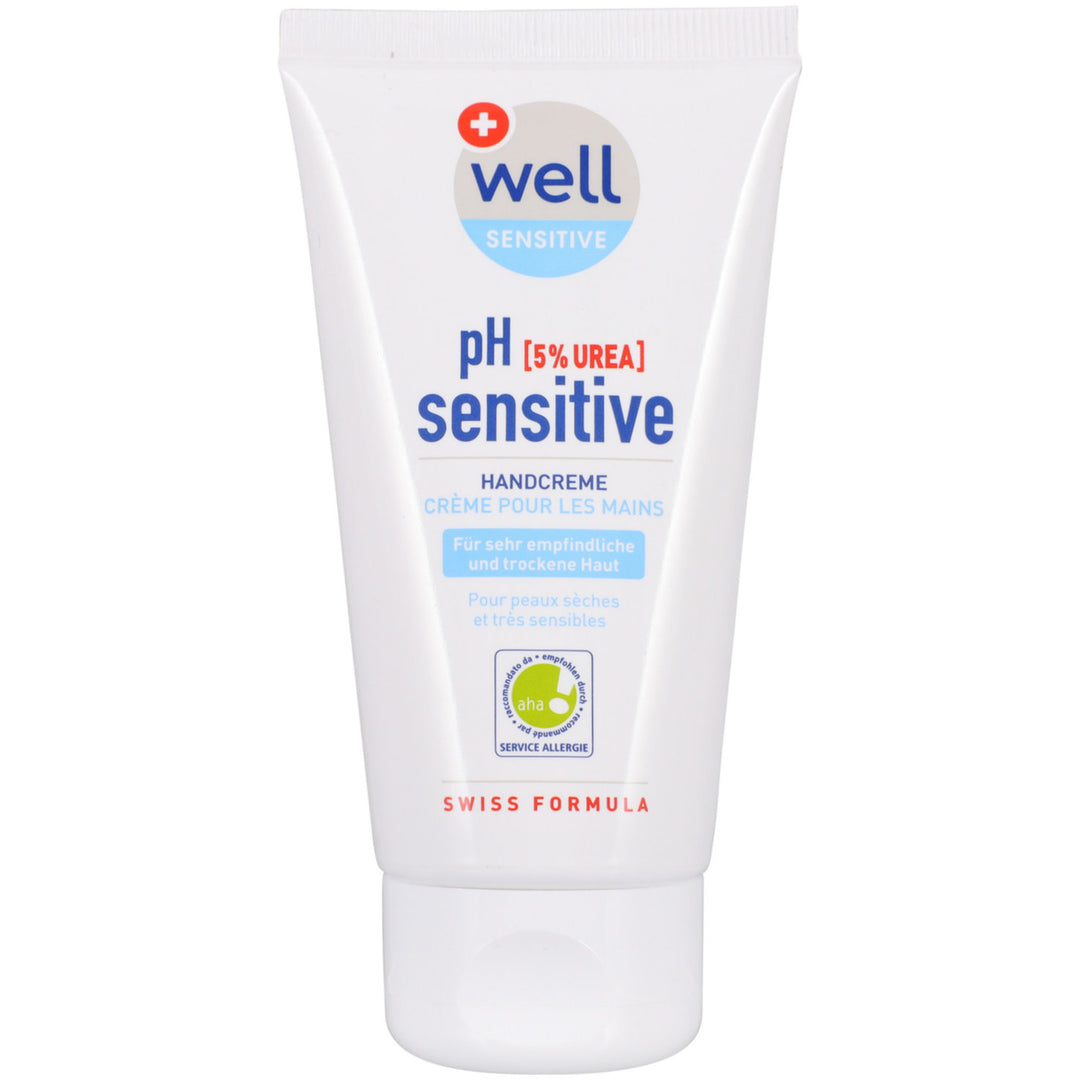 Wel! pH 5.5 Sensitive Hand Cream 5% Urea 75 ml