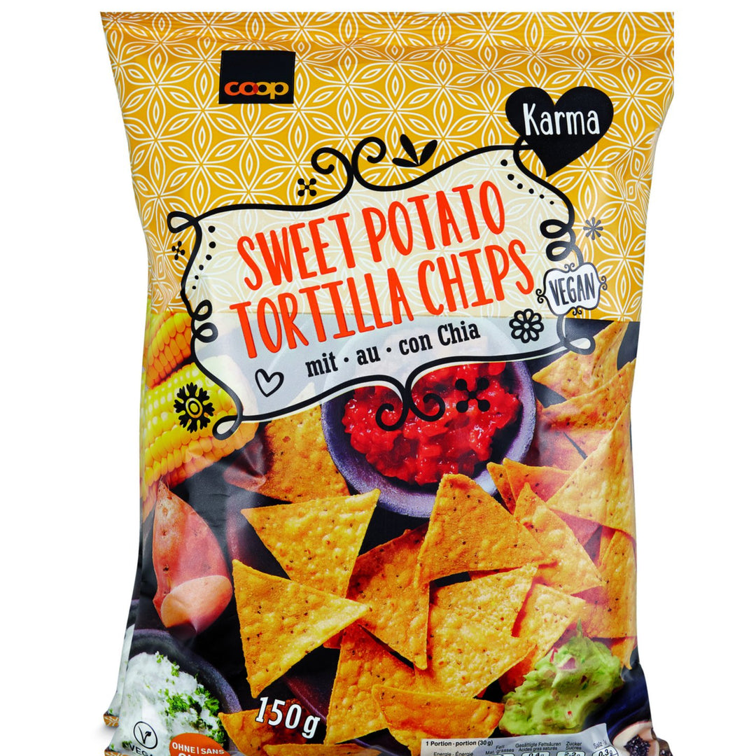 Karma tortilla chips patate dolci 150 g