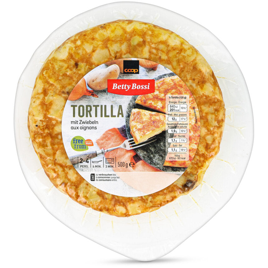 Betty Bossi Tortilla mit Zwiebeln 500 g