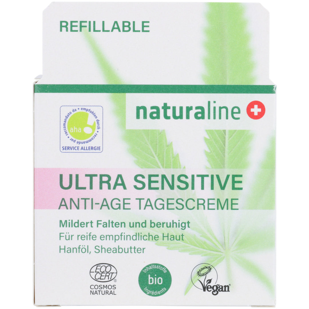 Naturaline Ultra Sensitive Anti-Aging Day Cream 50 ml / Refill 50 ml