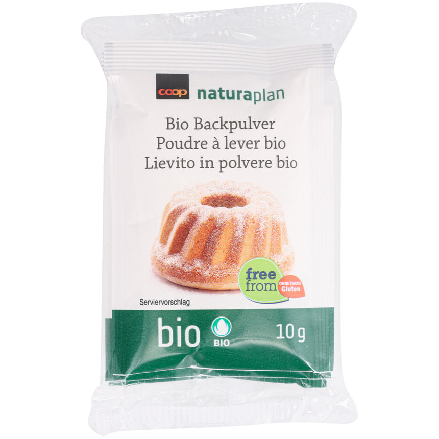 Naturaplan bio poudre à lever 4x 10 g