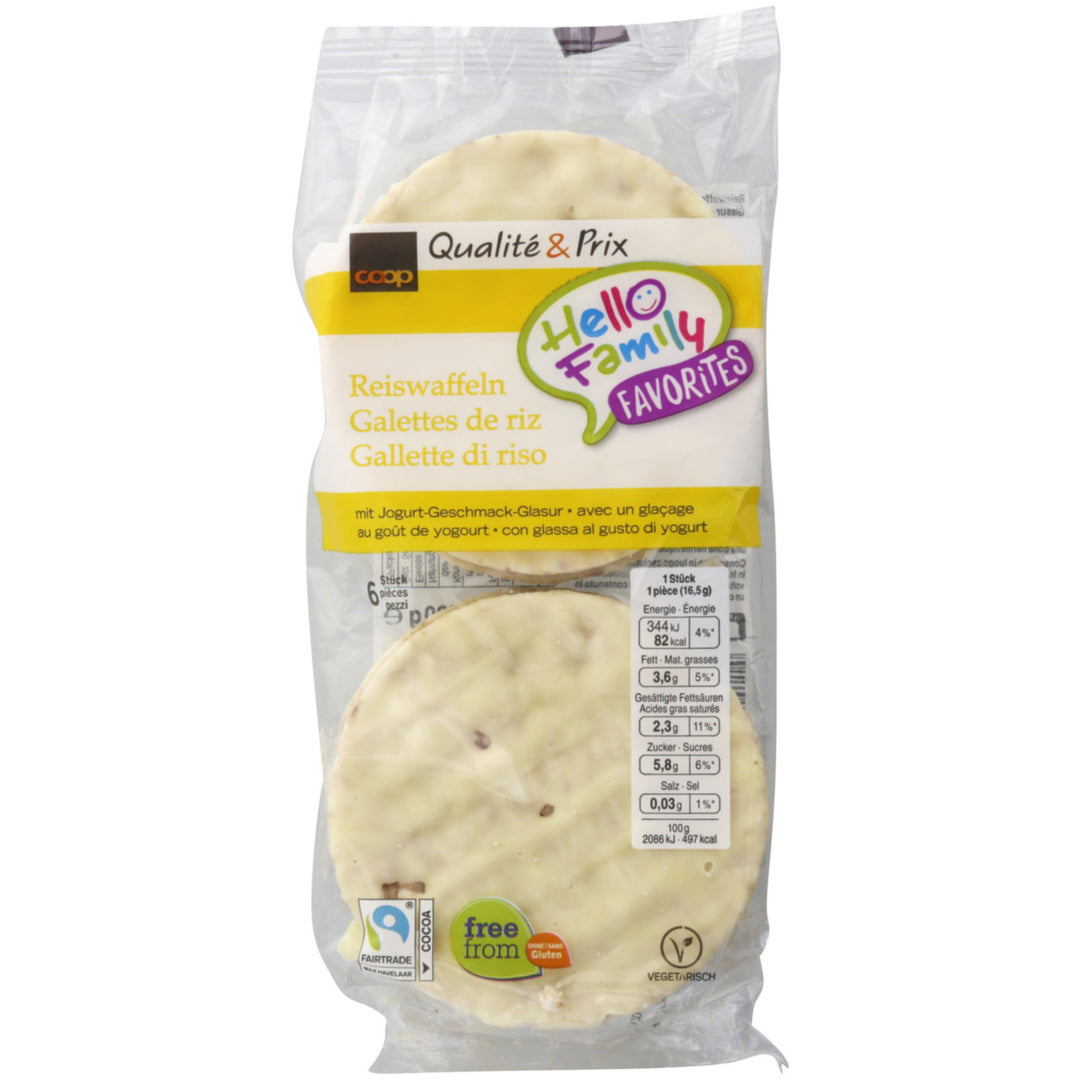 Galette di riso al gusto di yogurt 100 g