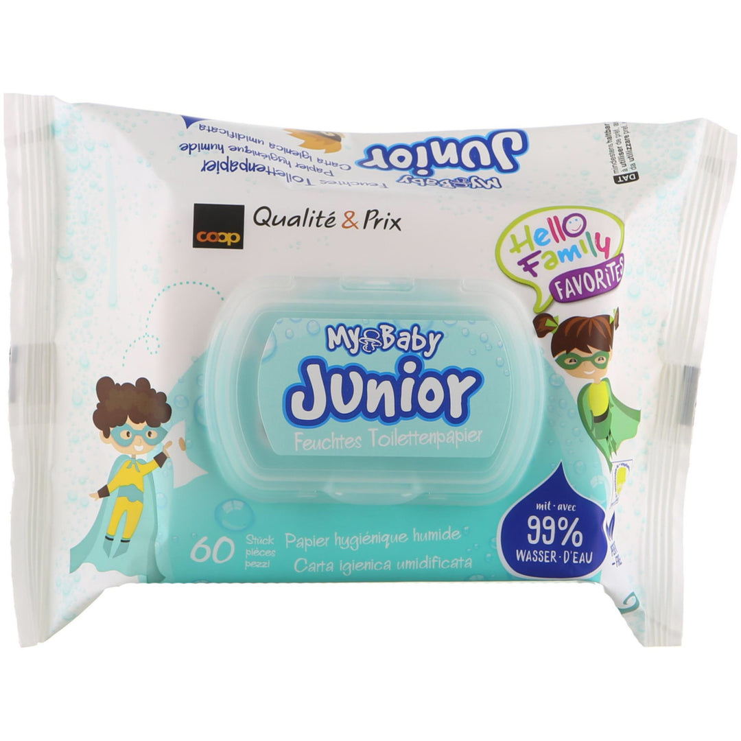 My Baby Junior Water Wipes Wet Wipes 60 pcs. / 4x 60 pcs.