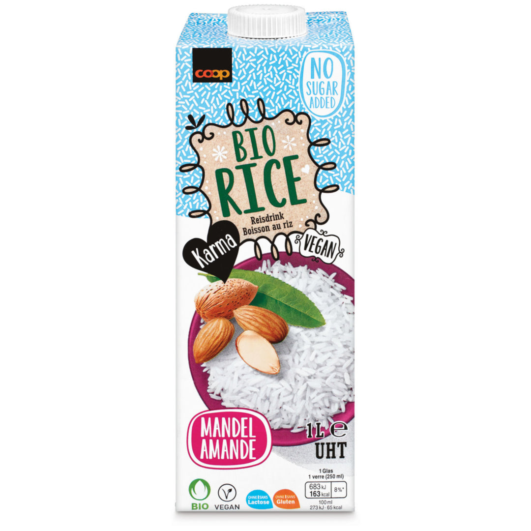 Karma bio boisson au riz avec amandes 1 l