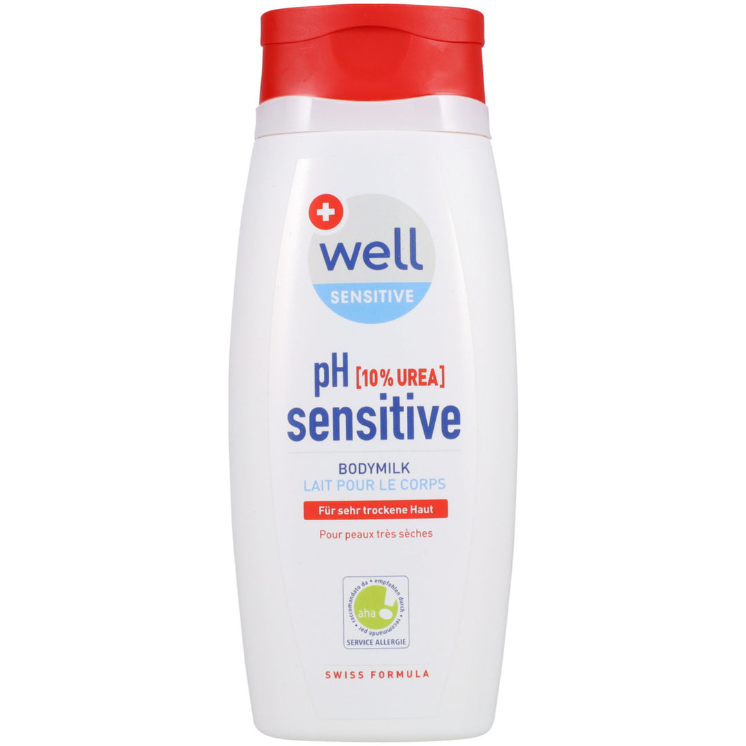 Well pH Sensitive Bodymilk 10% Urea 250 ml