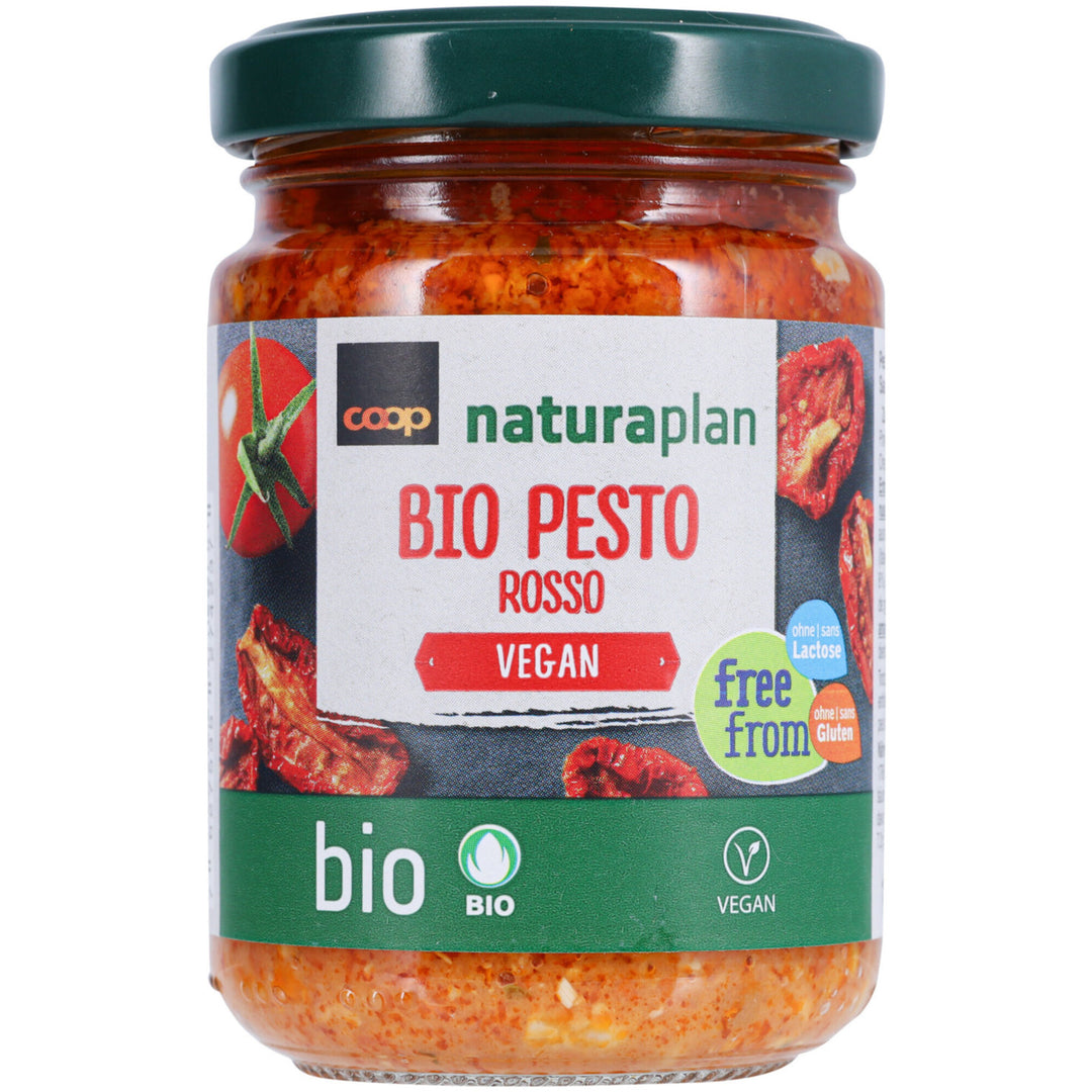 Naturaplan bio pesto rosso vegan 140 g