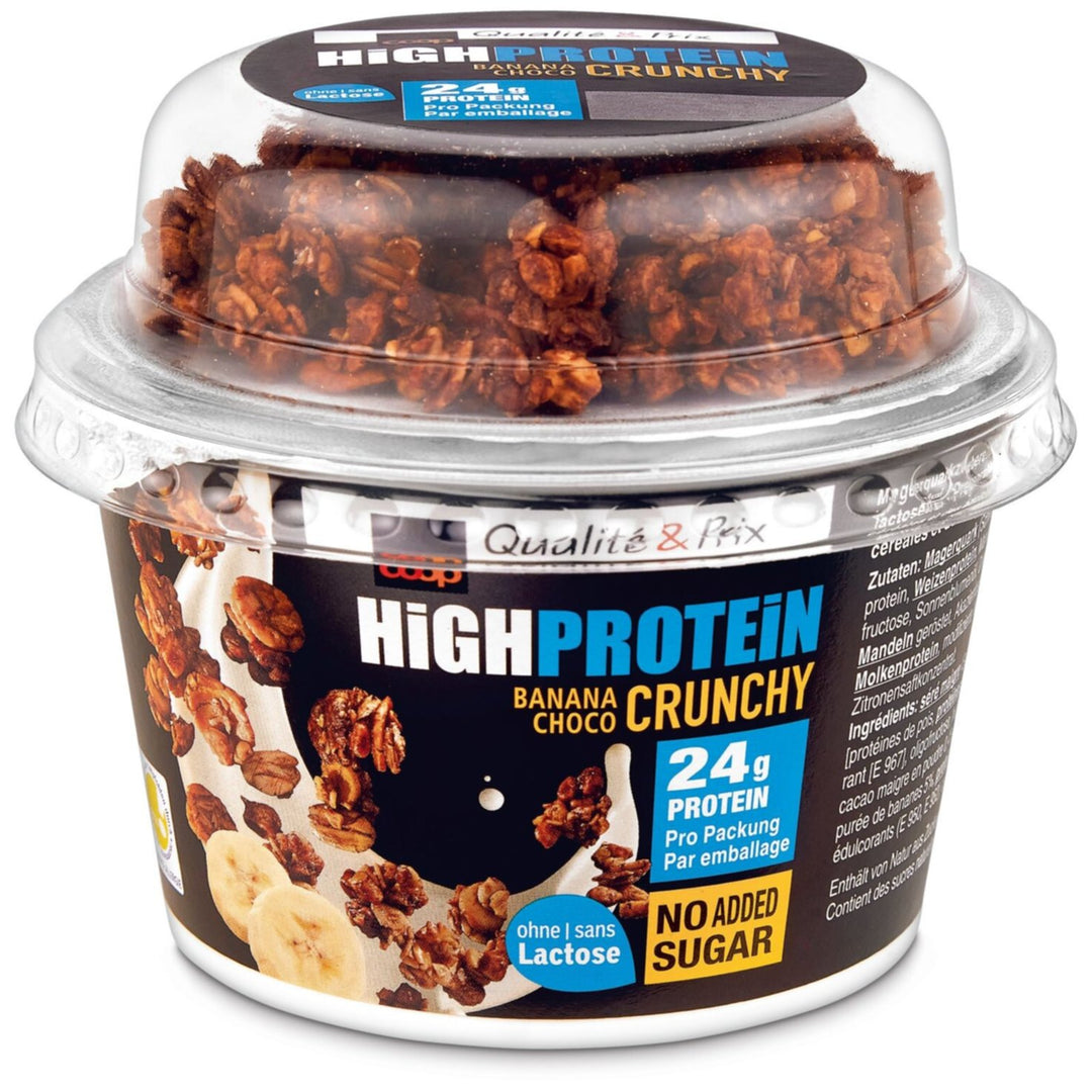Qualité & Prix High Protein Crunchy Banana Choco 215 g