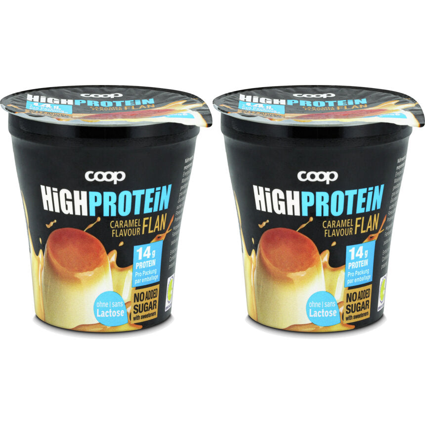 Qualité & Prix High Protein flan caramel flavour 2x150 g