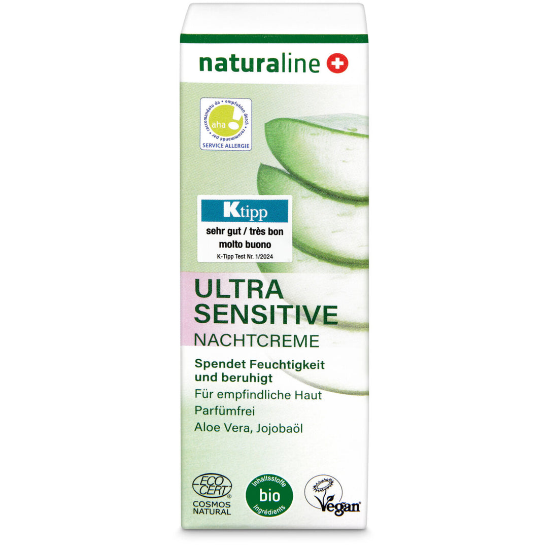 Naturaline ultra sensitive crema notte 50 ml