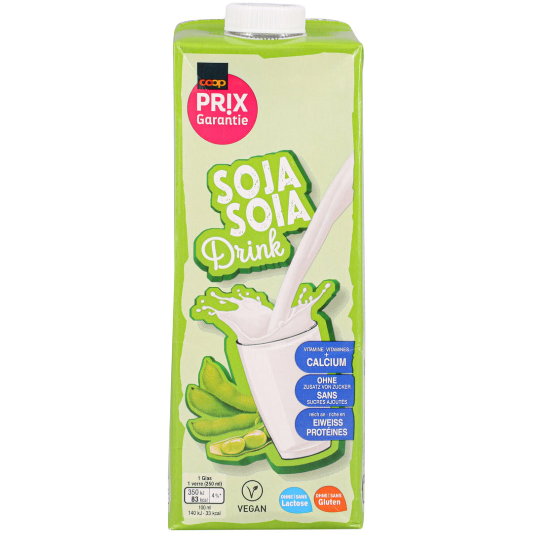 Prix Garantie soya drink with calcium and vitamins 1 l