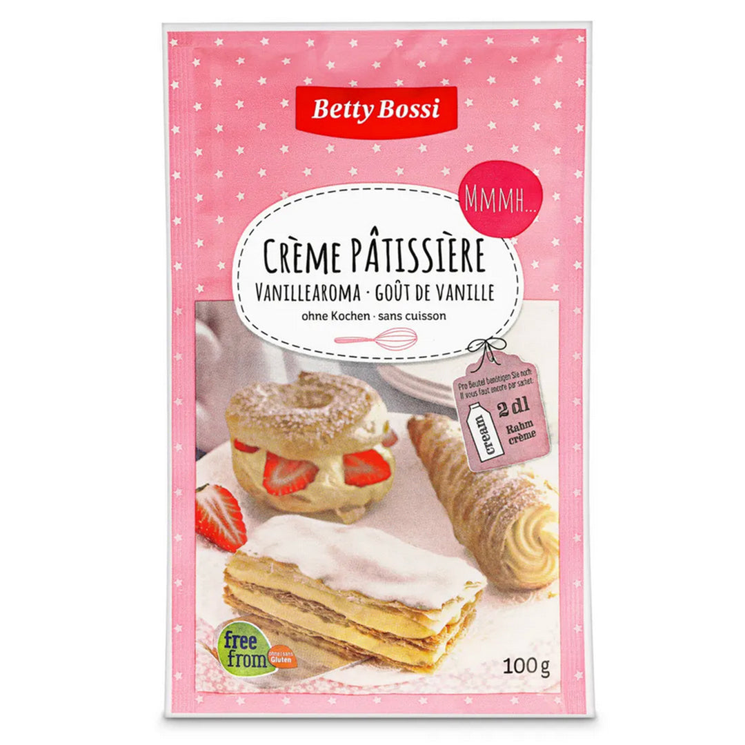 Betty Bossi crème pâtissière arôme vanille 100 g
