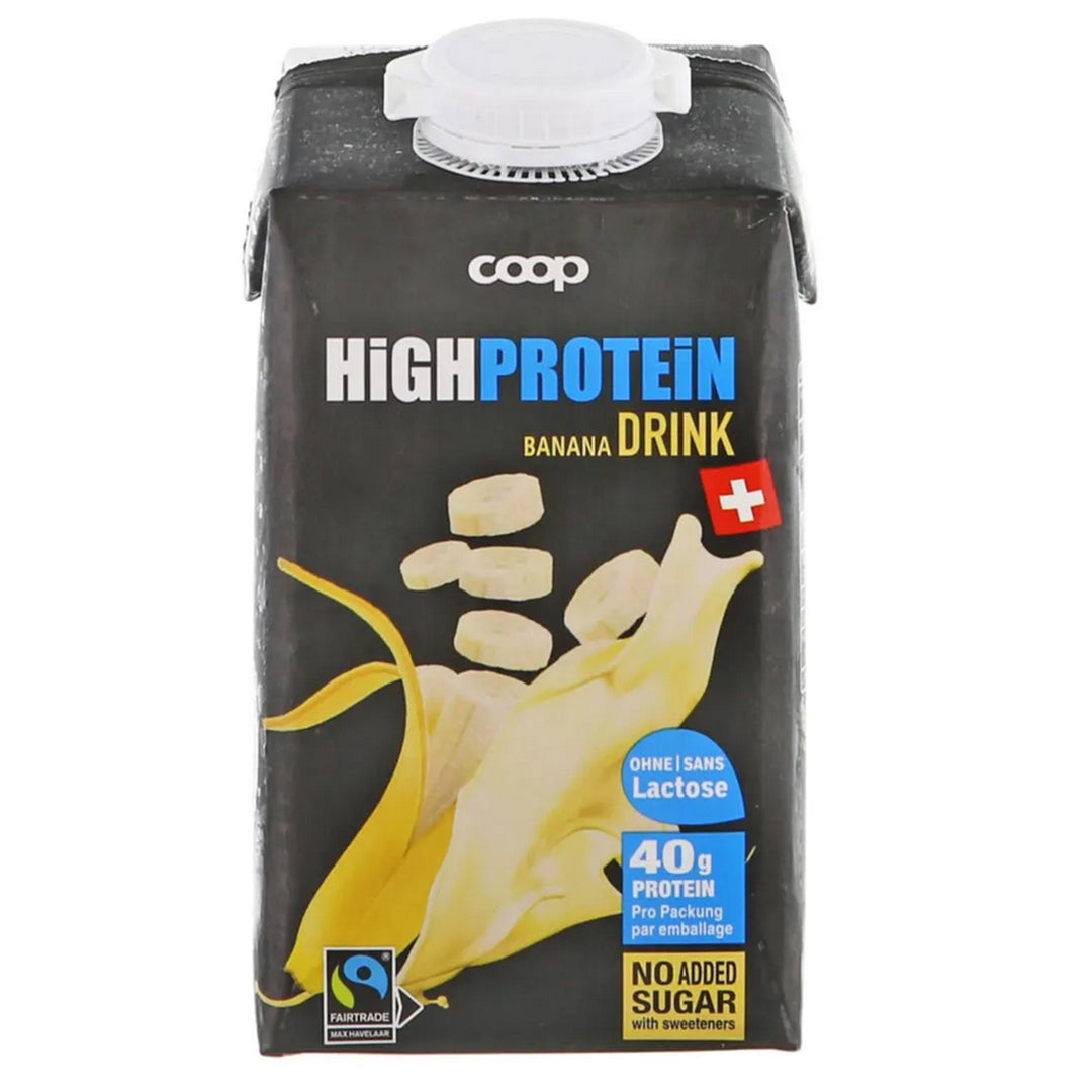 High Protein Drink Banana 500 ml