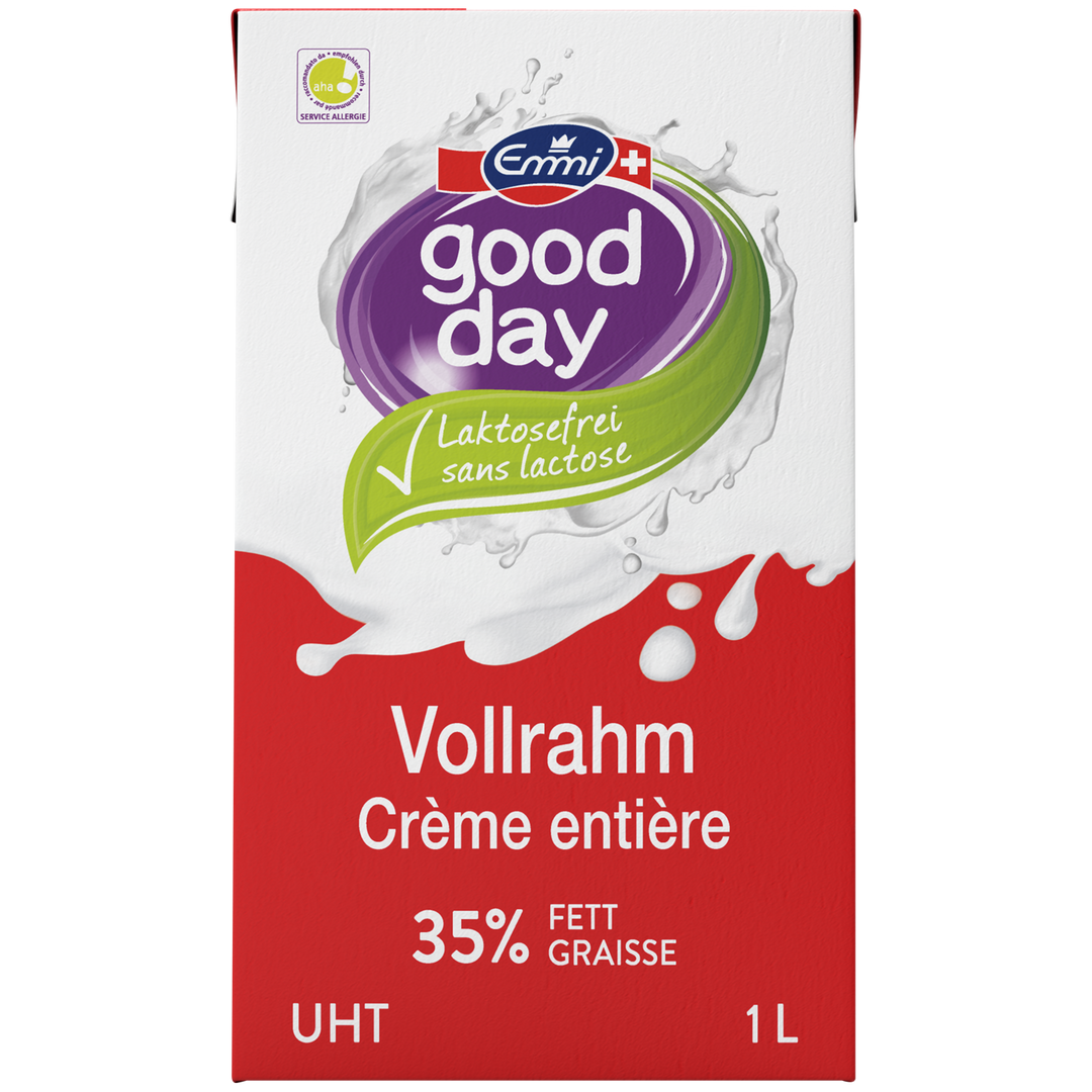 good day crème entière UHT 35 % graisse 1 l