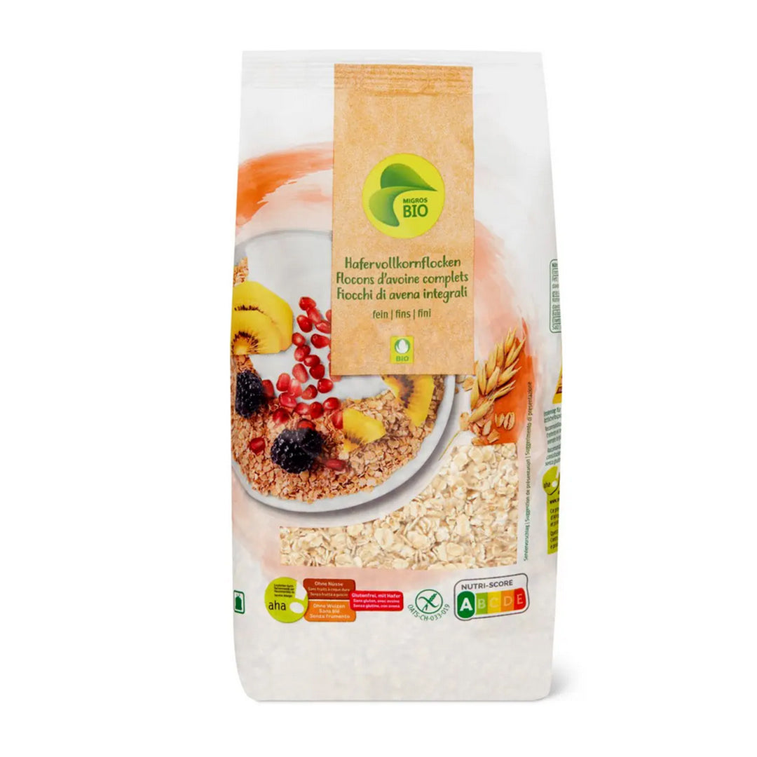aha! bio flocons d'avoine complets 400 g