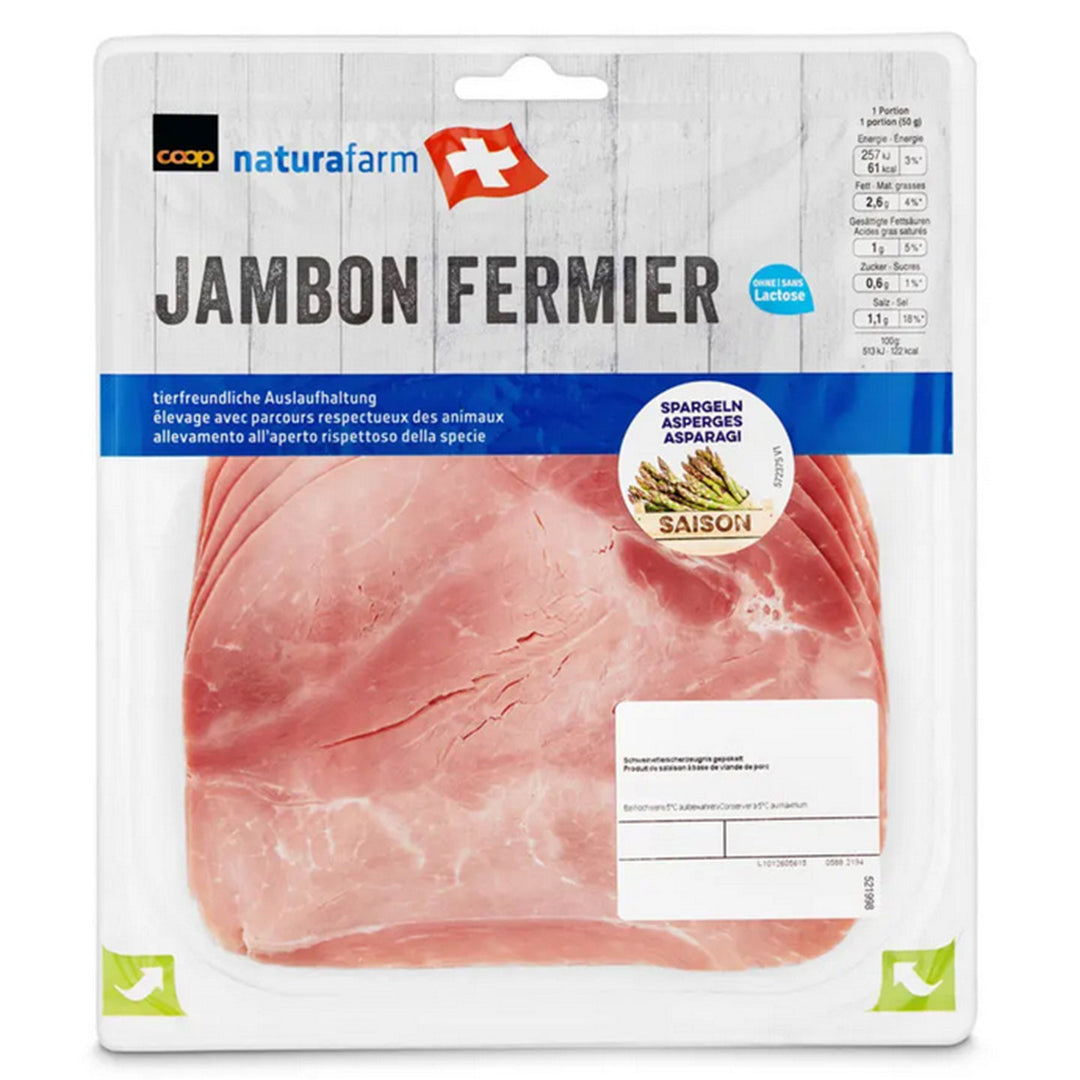 Naturafarm prosciutto contadino 130 g