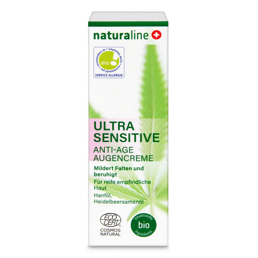Naturaline ultra sensitive crème contour des yeux anti-âge 20 ml
