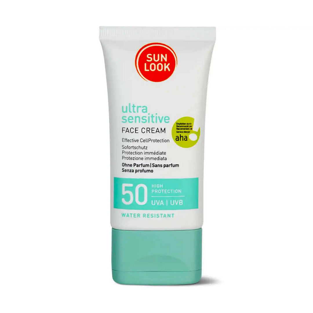 aha! Sun Look Ultra Sensitive Face Cream SPF 50 50 ml