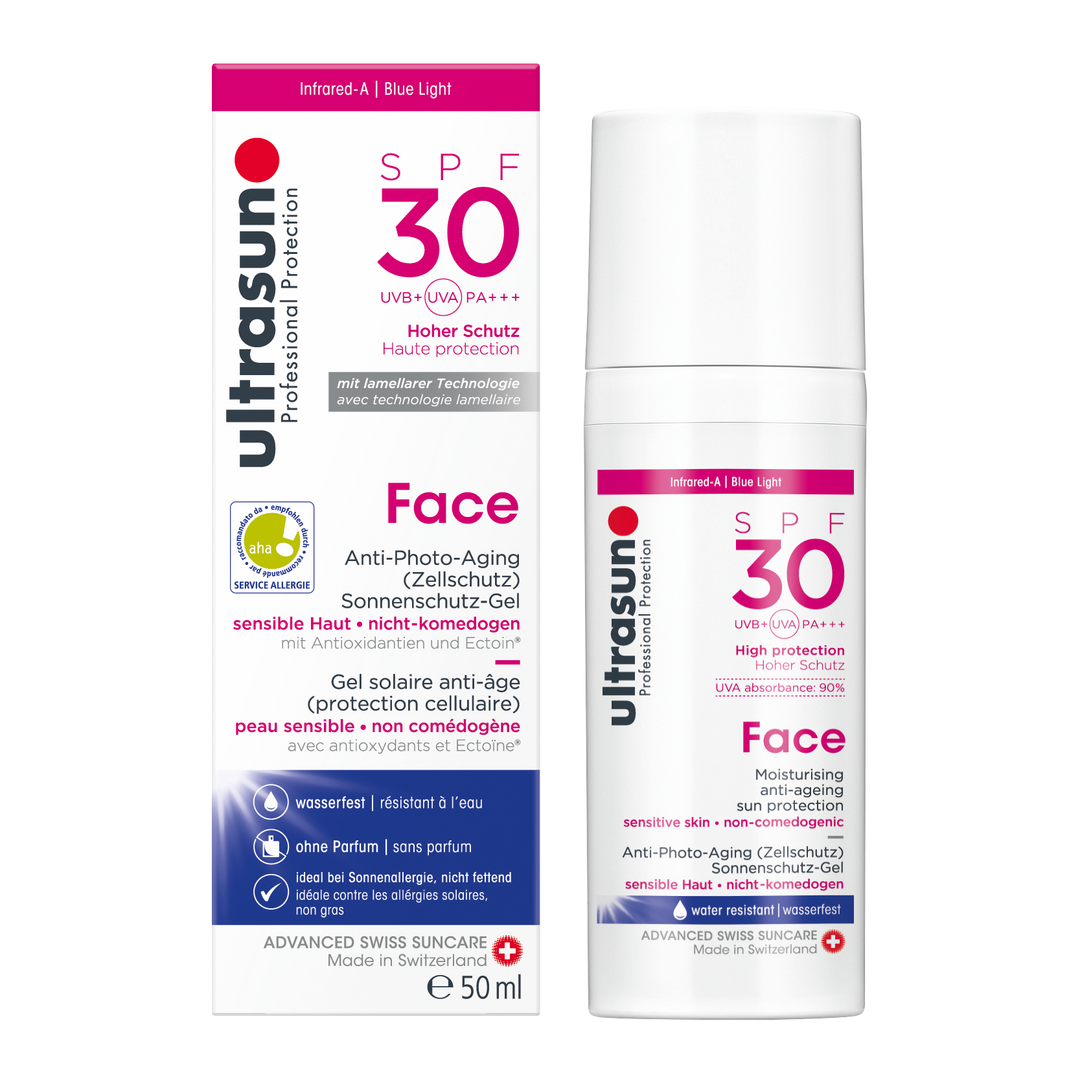 Ultrasun Face SPF30 Gel 50 ml