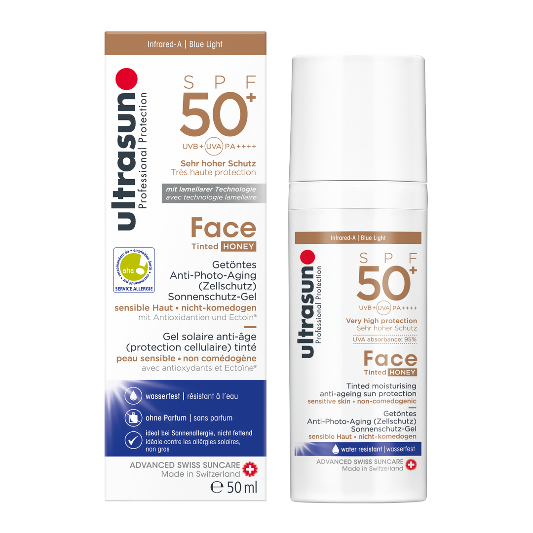 Ultrasun Face SPF50+ Tinted Honey Gel 50 ml