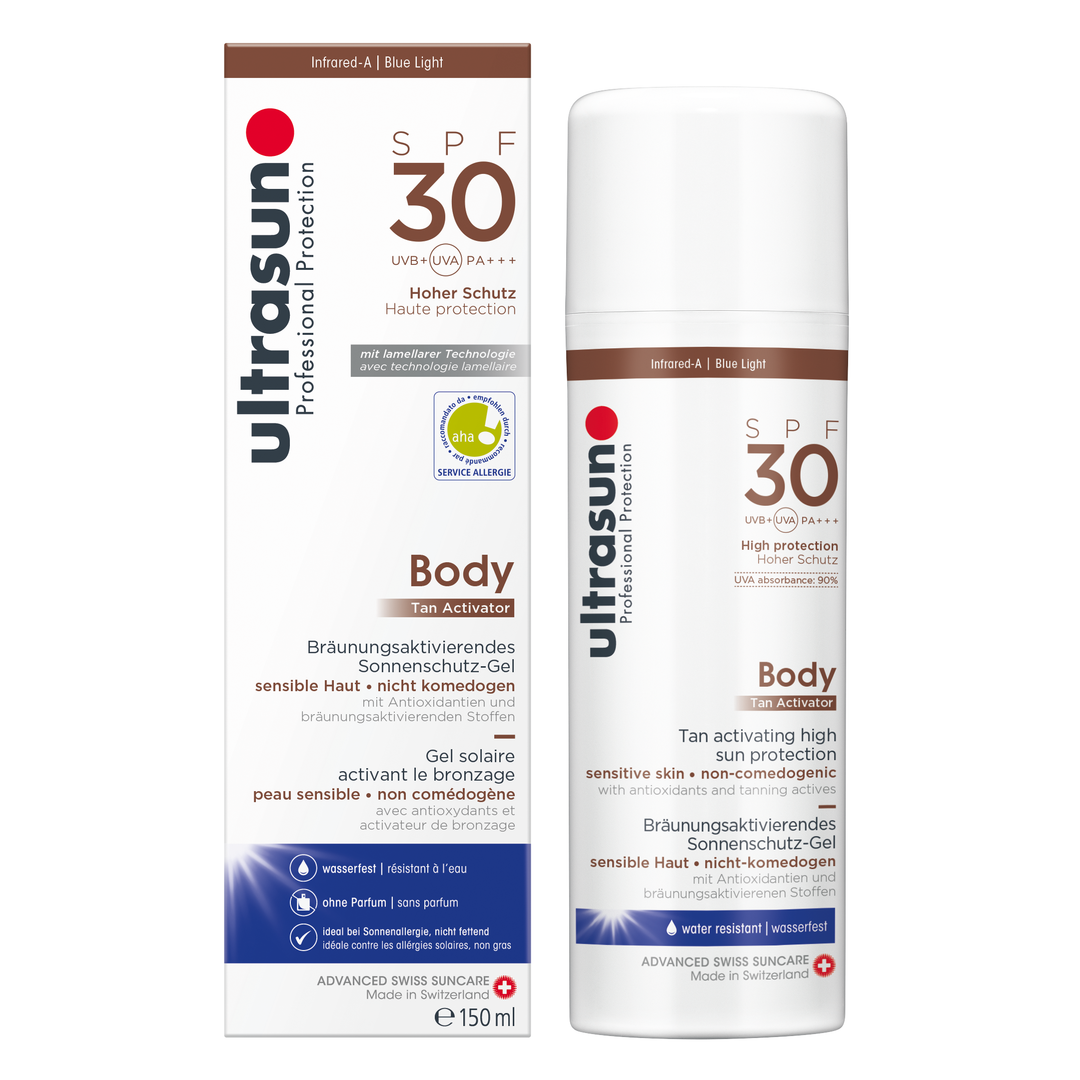 Ultrasun Body Tan Activator SPF30 Gel 150 ml