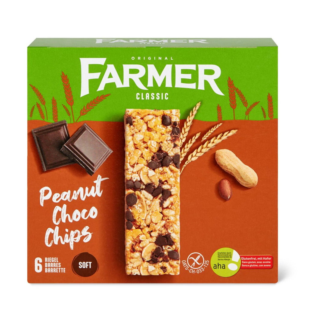 aha! Farmer Peanut Choco Chips 25 g / 6x 25 g