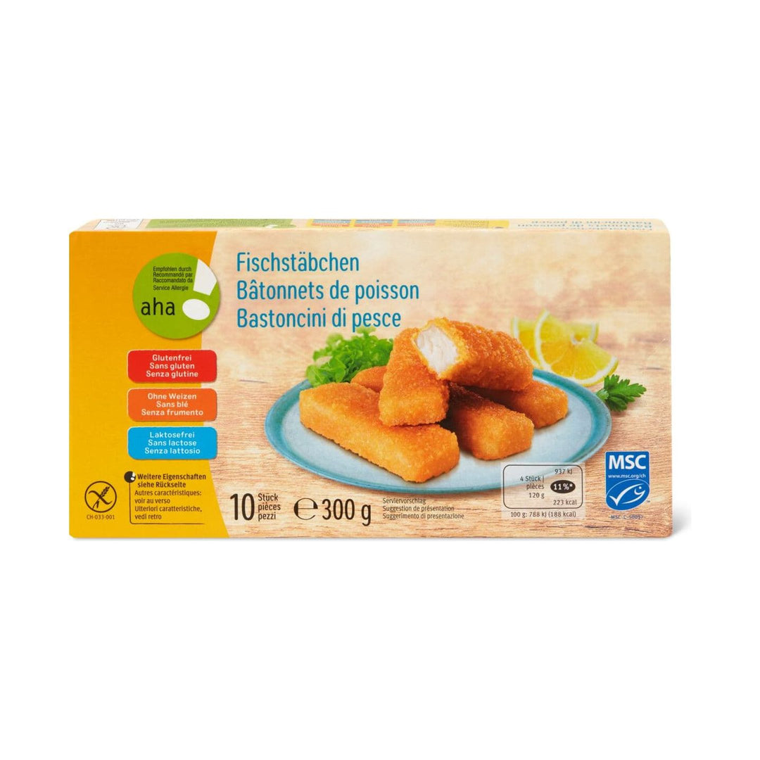 aha! bâtonnets de poisson 300 g
