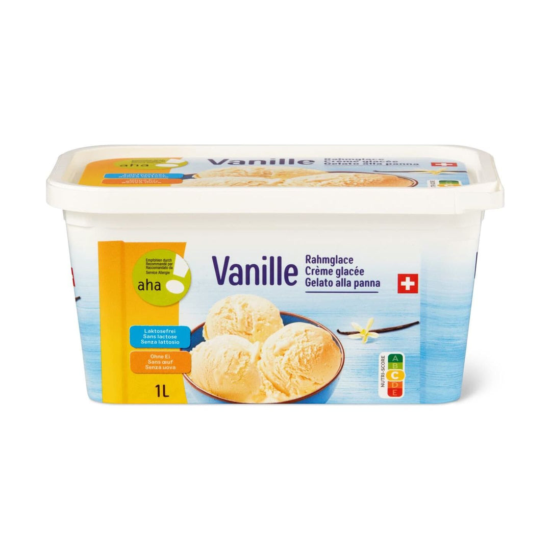 aha! crème glacée à la vanille 1 l