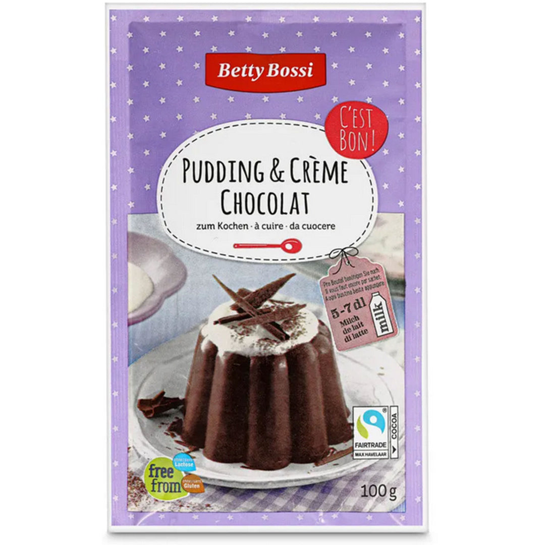 Betty Bossi Chocolate Pudding & Cream 100 g