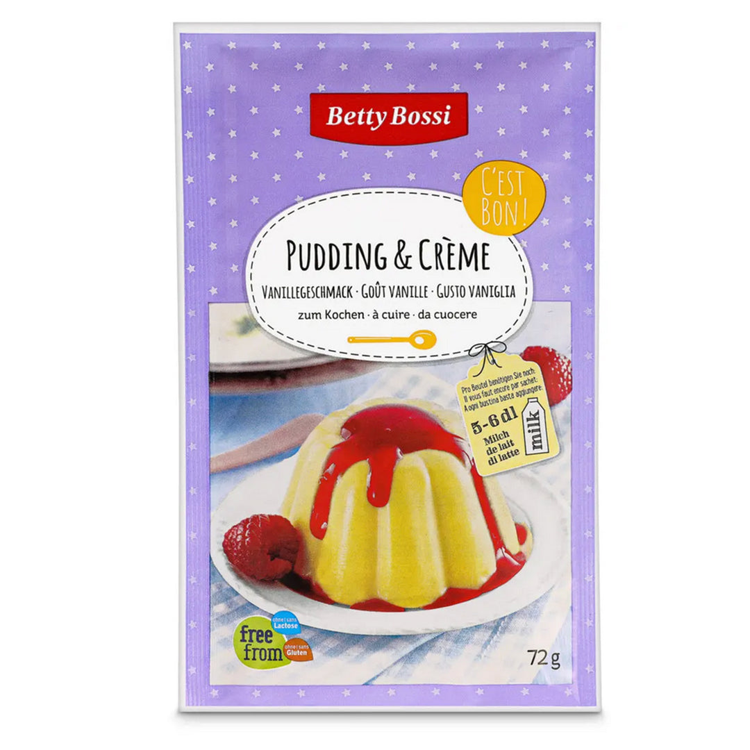 Betty Bossi Pudding & Cream Vanilla Flavour 72 g