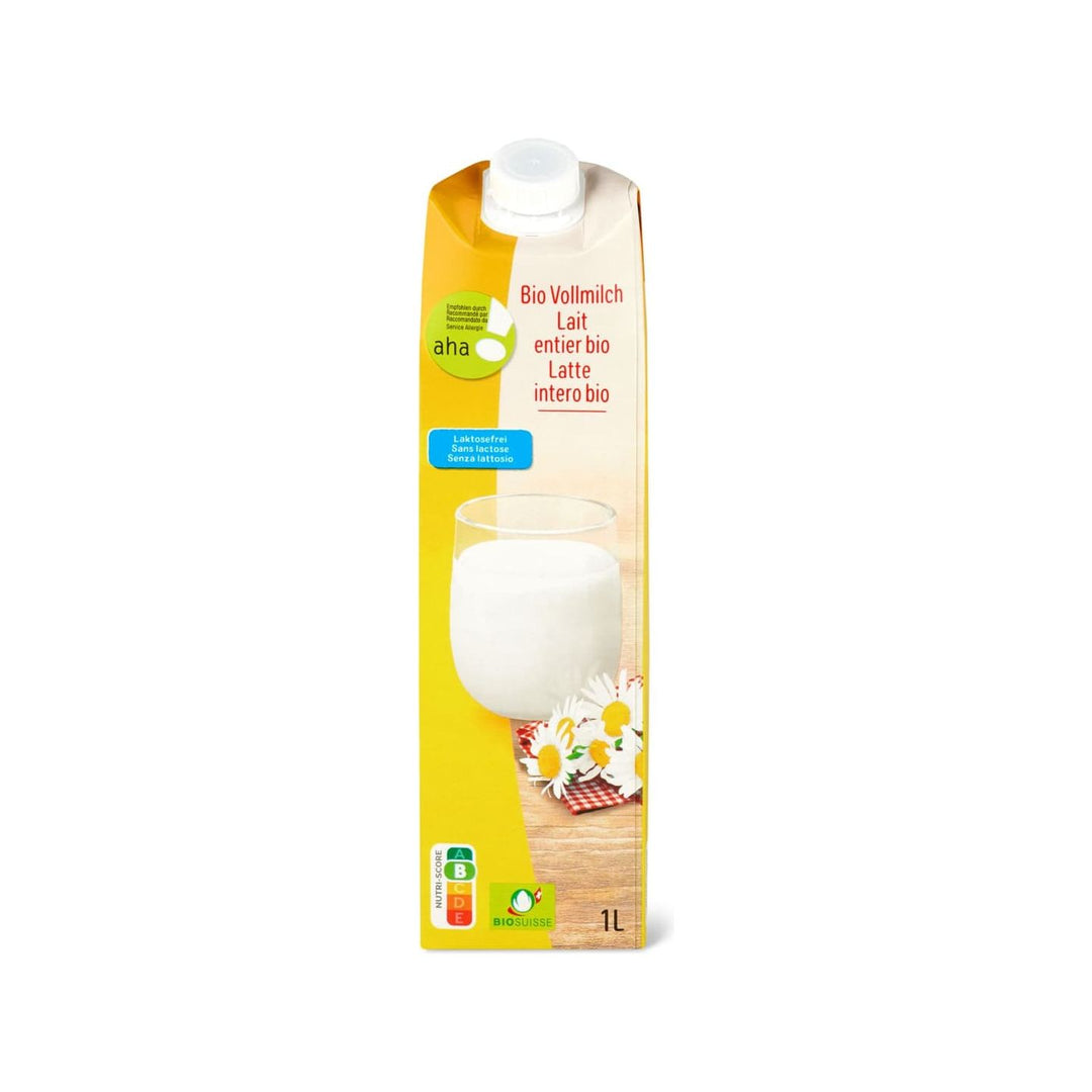 aha! bio lait entier UHT 1 l