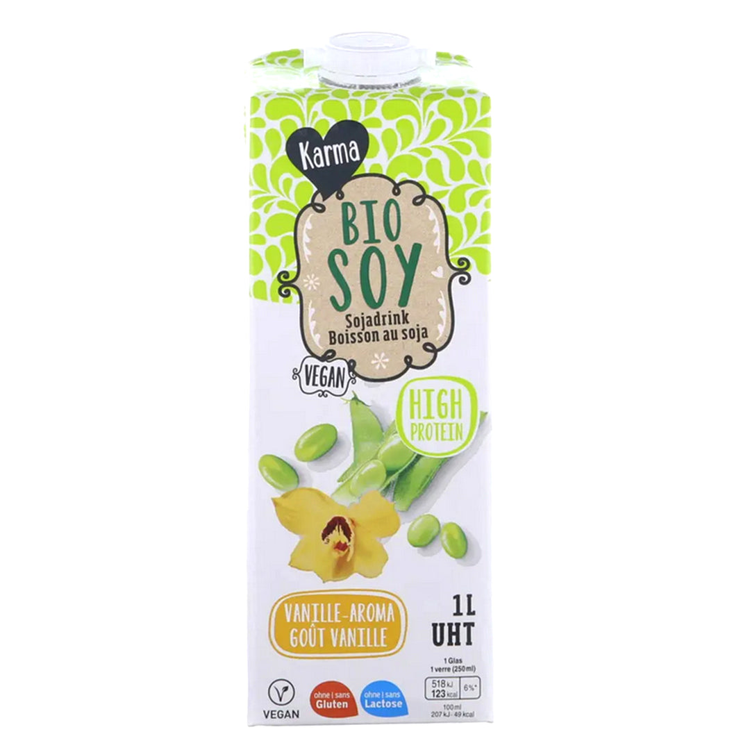 Karma bio boisson au soja arôme vanille 1 l