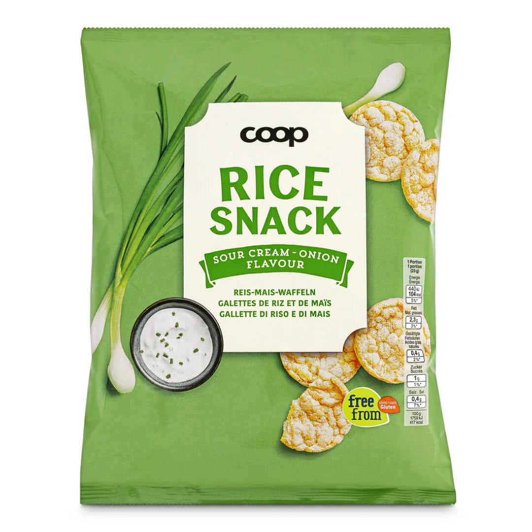 Rice Snack Sour Cream - Onion Flavour 80 g