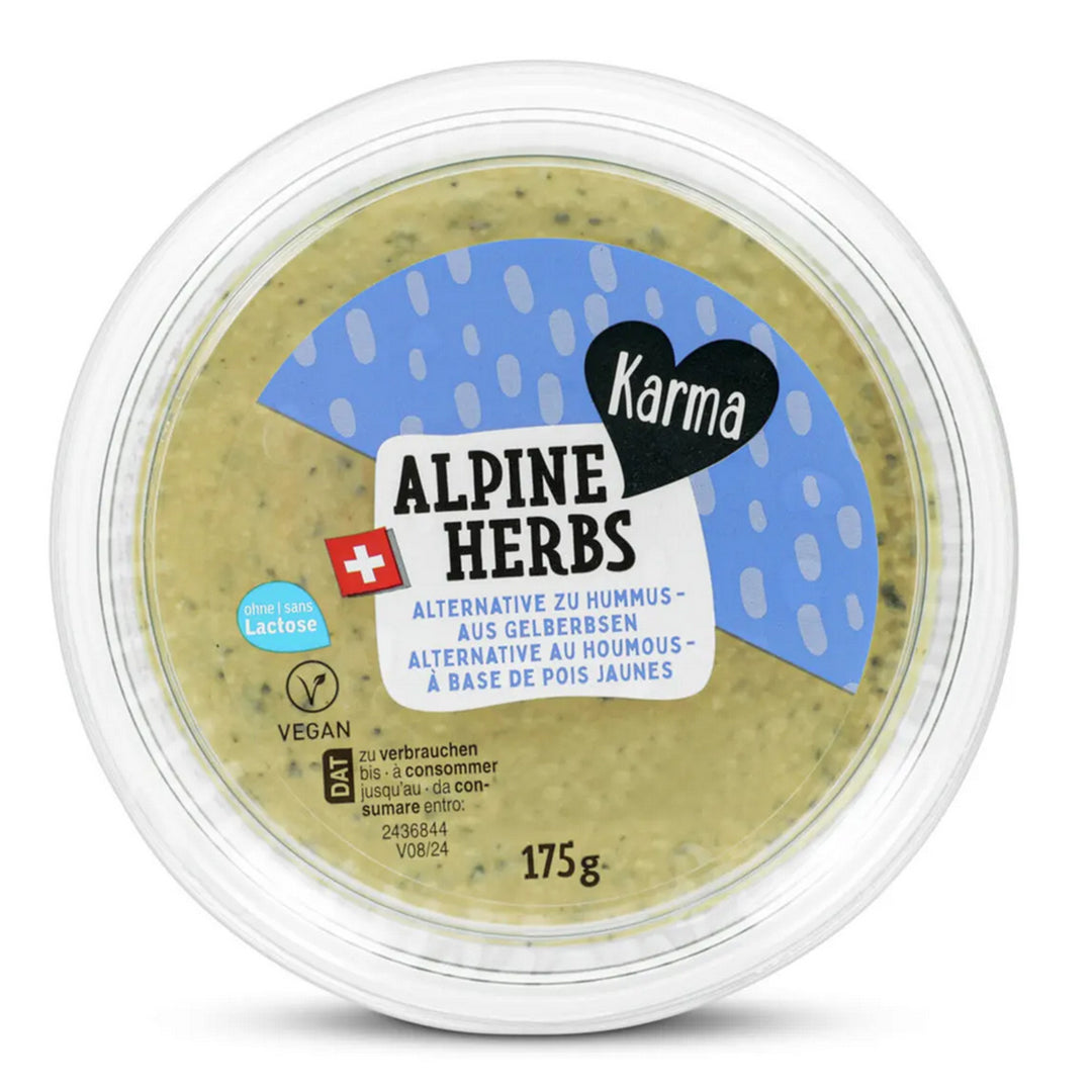 Karma Alpine Herbs Alternative to Hummus – from Yellow Peas 175 g