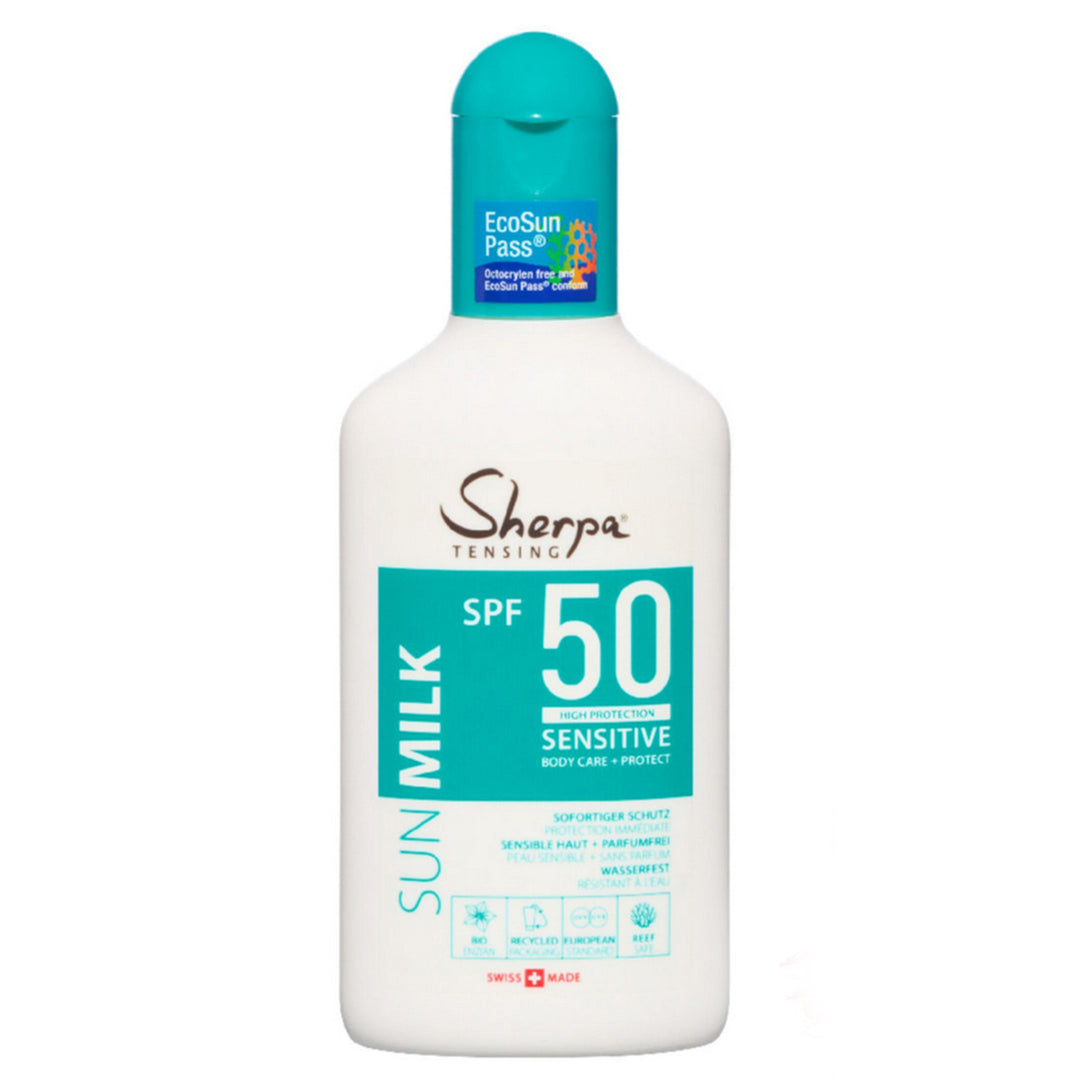 Sherpa Tensing sun milk SPF 50 sensitive 175 ml