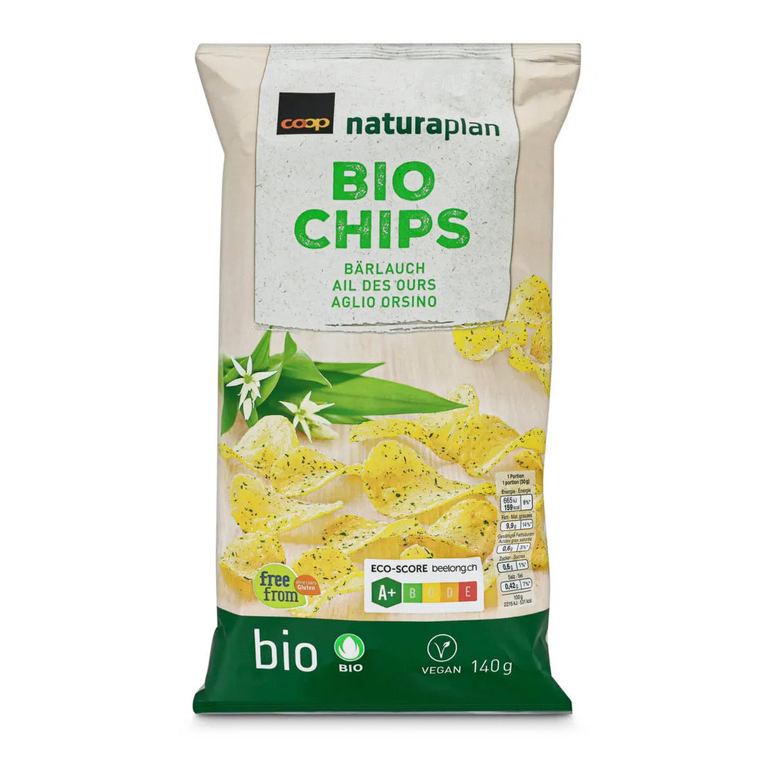 Naturaplan bio chips aglio orsino 140 g