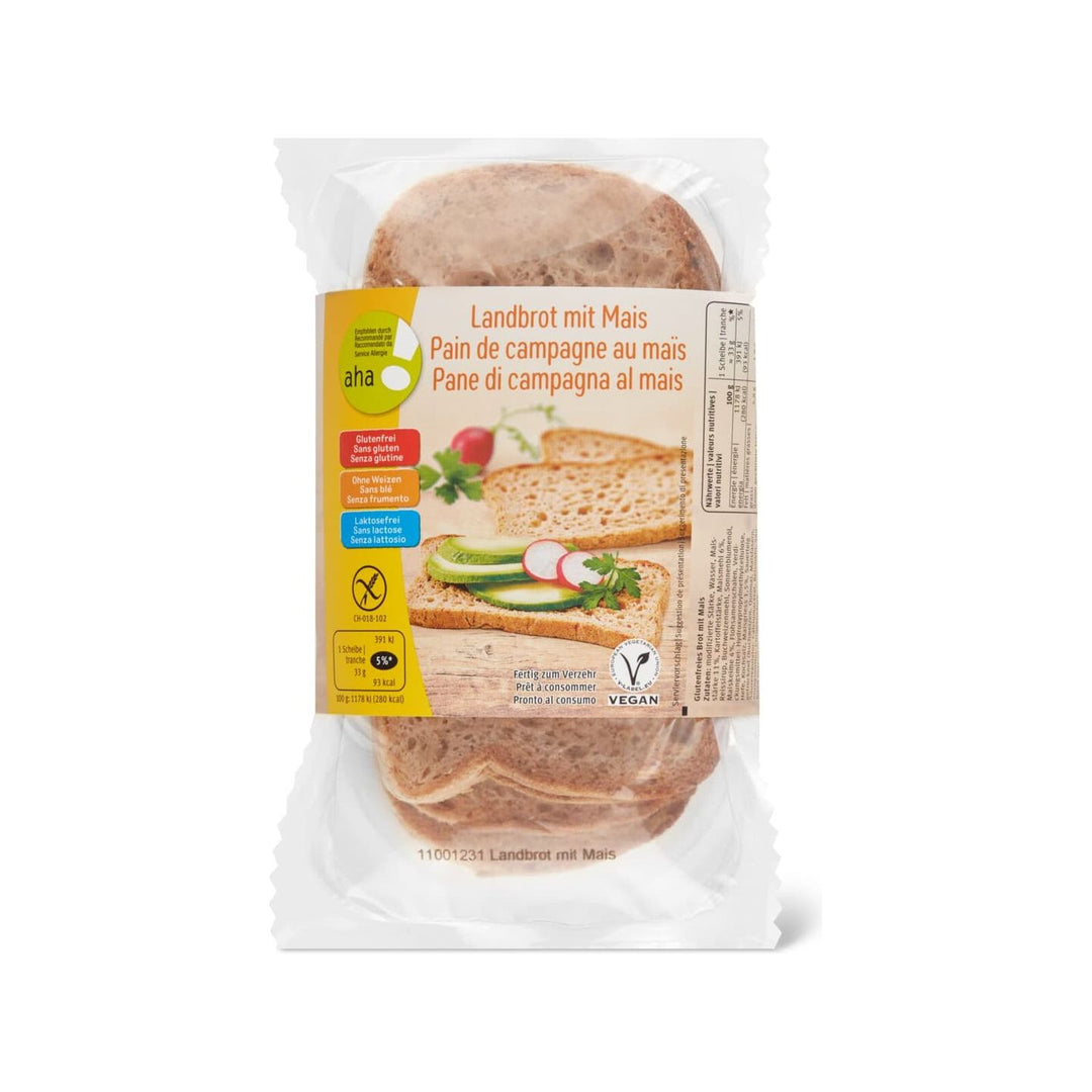 aha! pain campagne au maïs 200 g