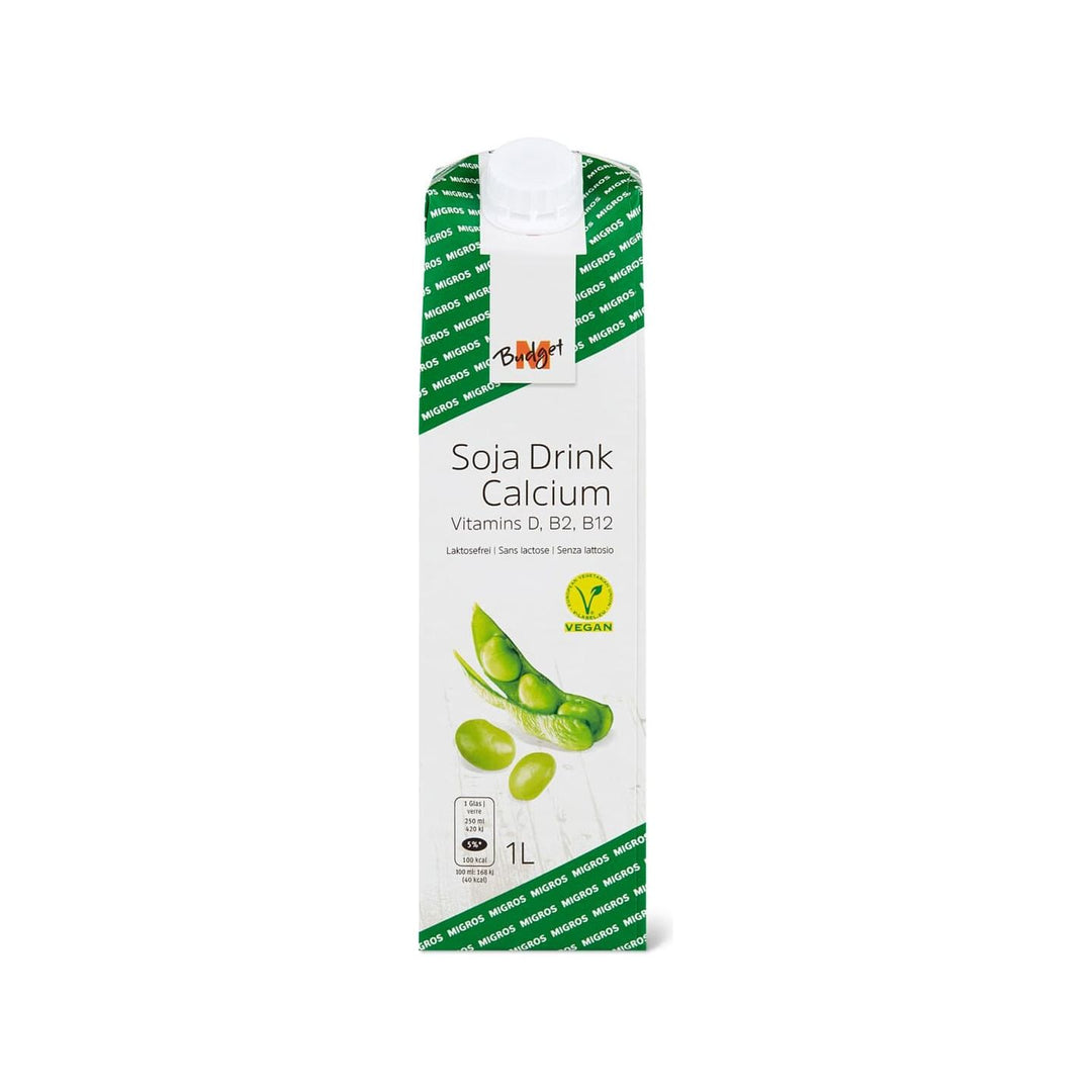 M-Budget boisson soja calcium 1 l
