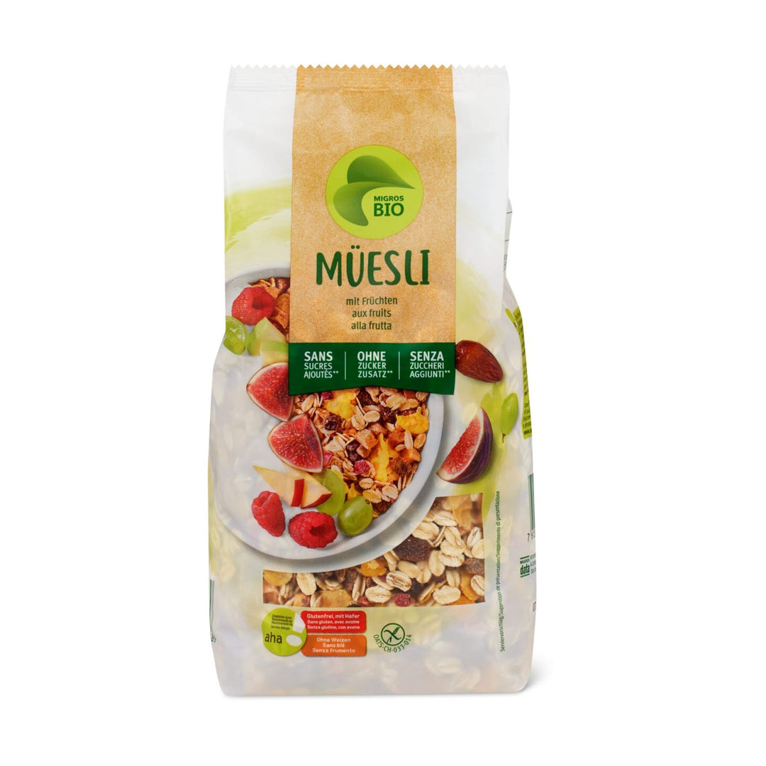 aha! bio muesli aux fruits 500 g