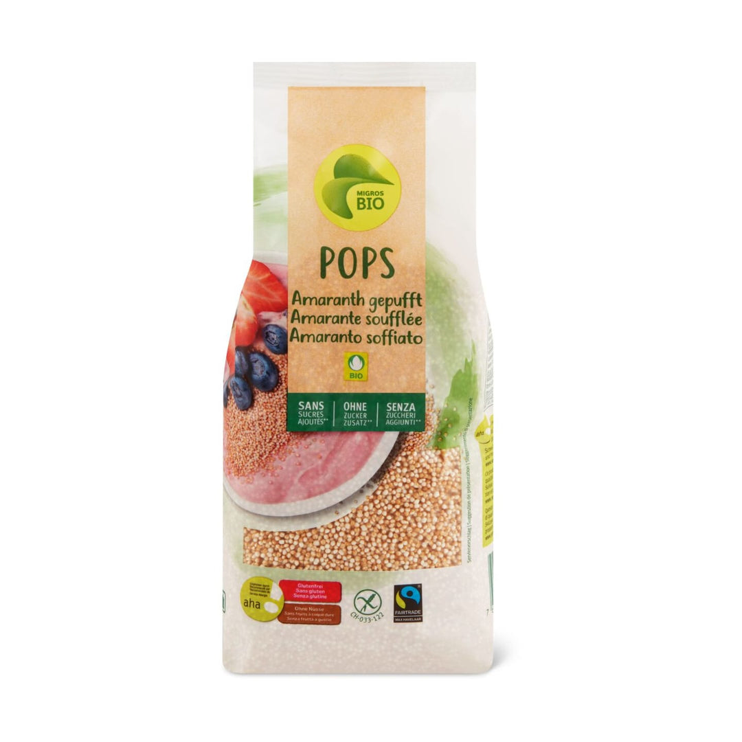 aha! bio amarante soufflée 125 g