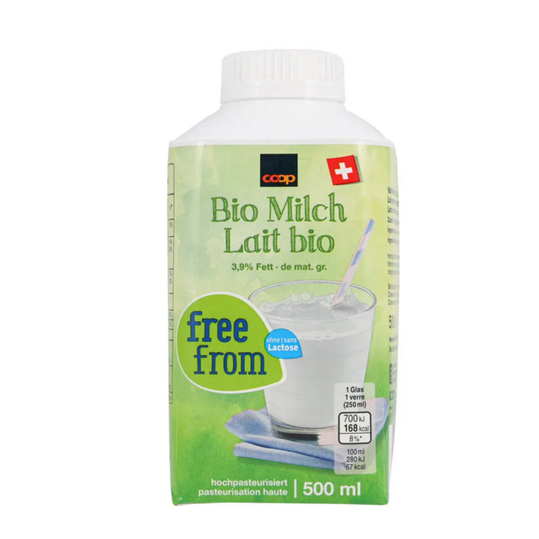 Free From Organic Whole Milk 500 ml