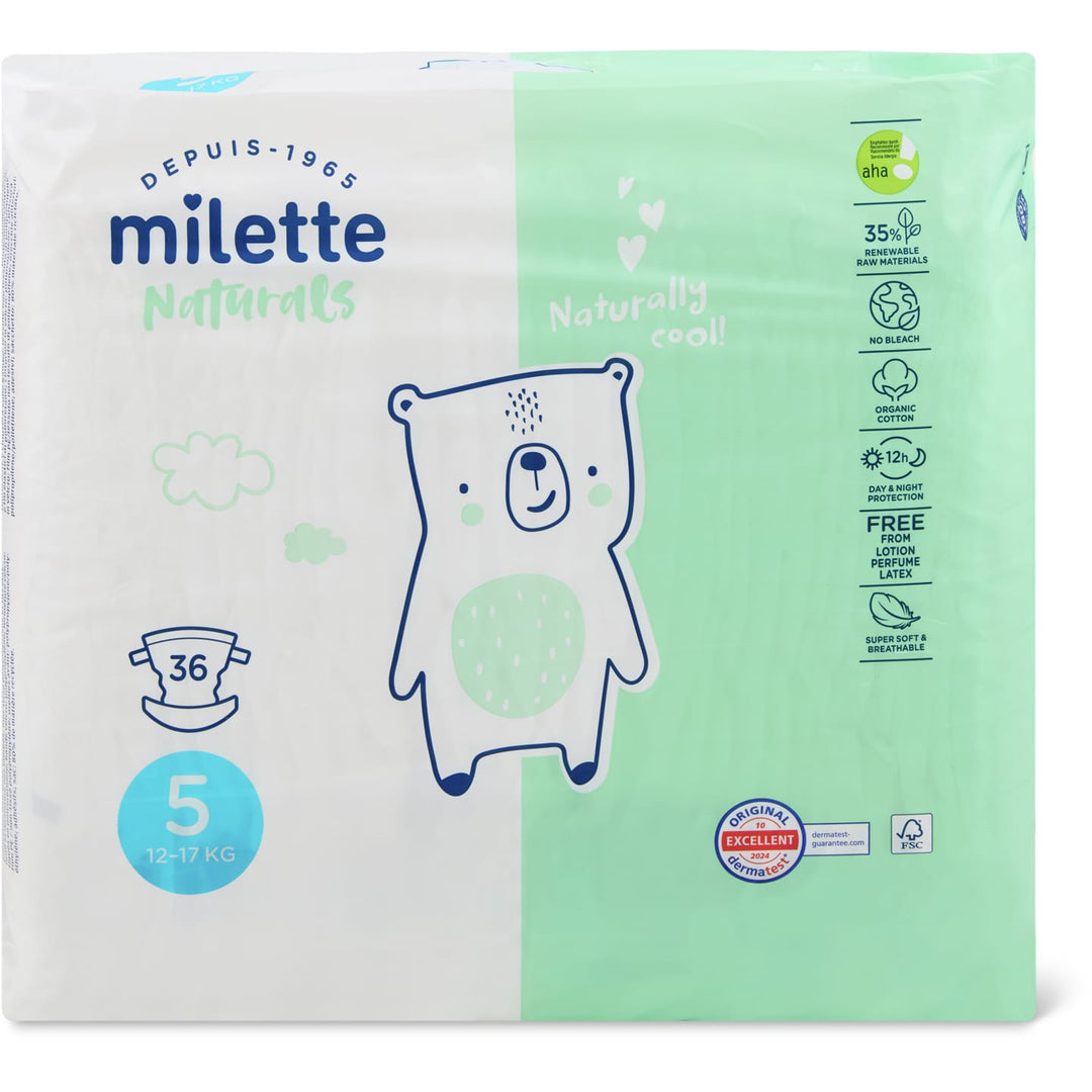 aha! Milette Naturals Junior 5 36 Stk.