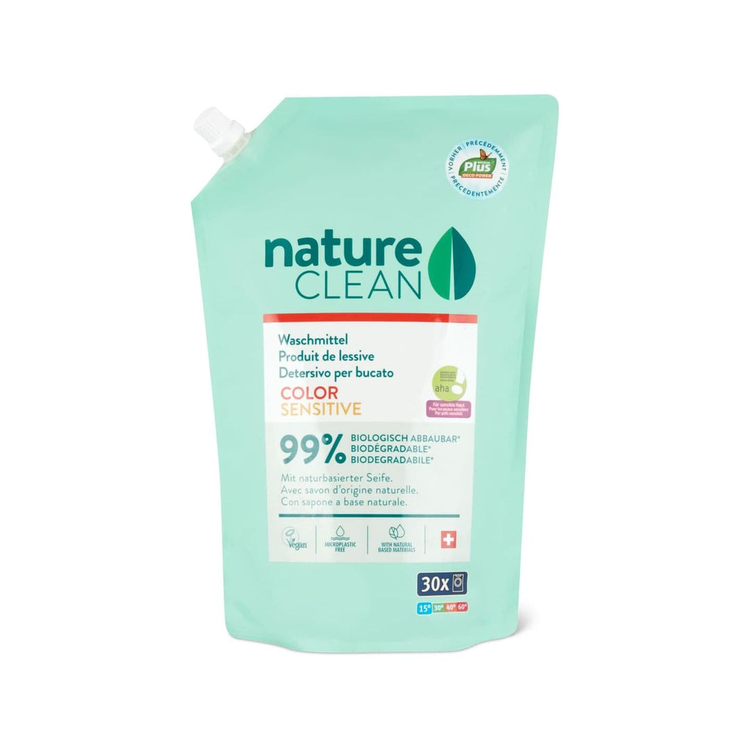 Nature Clean lessive color sensitive 1.5 l