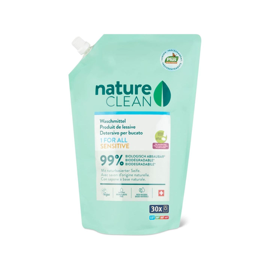 Nature Clean Waschmittel 1 for all Sensitive 1.5 l