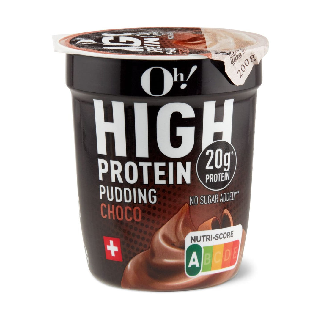 Oh! high protein pudding choco 200 g