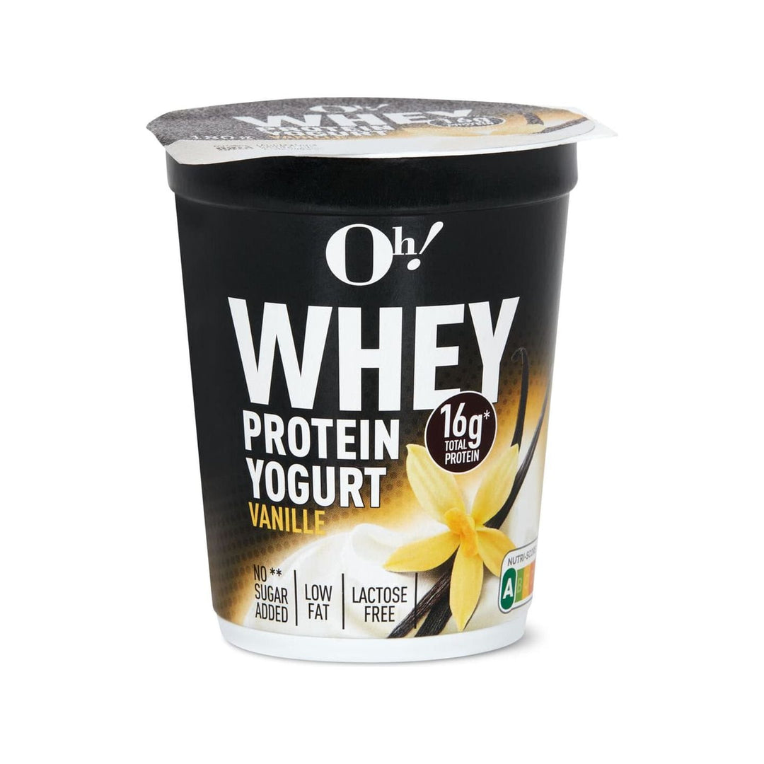Oh! whey protein yogourt vanille 180 g