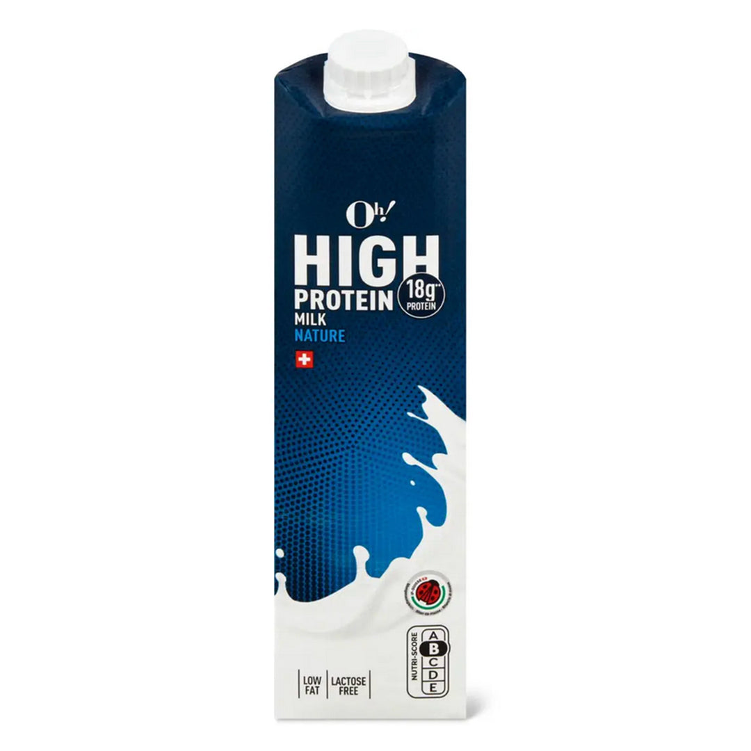 Oh! high protein lait nature 1 l