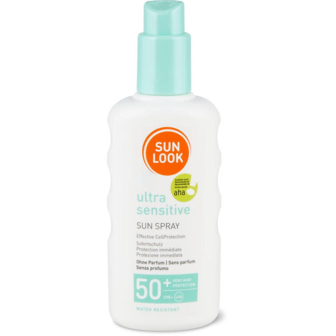 aha! Sun Look Ultra Sensitive Sun Spray SPF50+ 200 ml