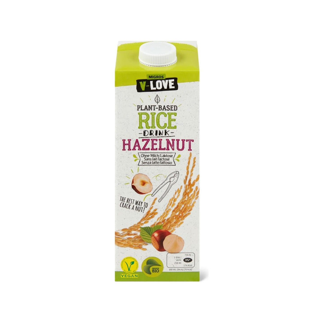 V-Love bio boisson au riz hazelnut 1 l